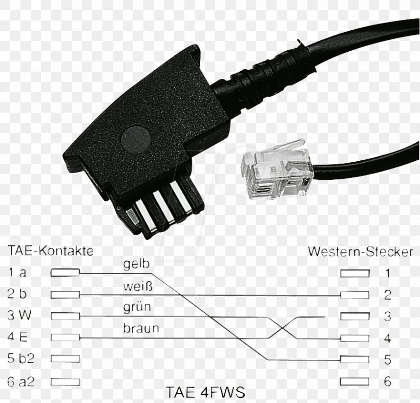 TAE Connector Registered Jack Fritz!Box Telefonkabel Digital Subscriber Line, PNG, 861x827px, Tae Connector, Cable, Cable Television, Deutsche Telekom, Digital Subscriber Line Download Free