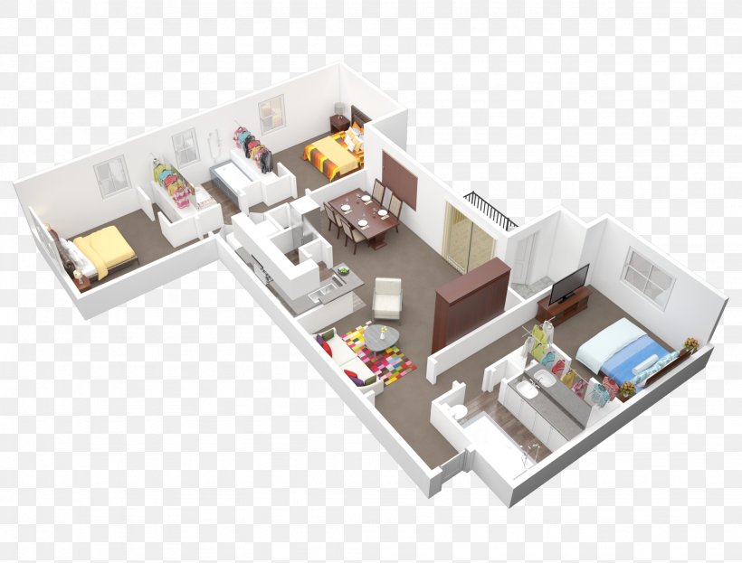 Apartment Bedroom House Brentwood, PNG, 2048x1556px, Apartment, Bathroom, Bed, Bedroom, Brentwood Download Free