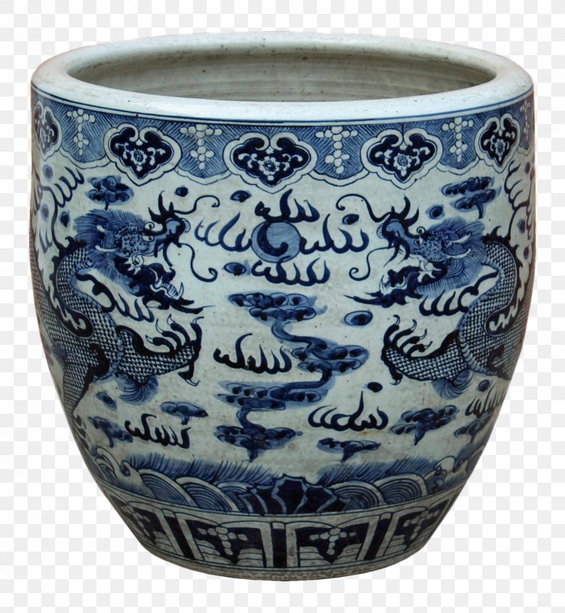 Blue And White Pottery Ceramic Vase Porcelain, PNG, 1443x1566px, Blue And White Pottery, Artifact, Blue And White Porcelain, Ceramic, Cup Download Free