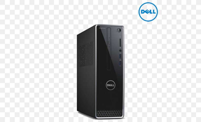 Dell Inspiron Laptop Intel Desktop Computers, PNG, 500x500px, Dell, Central Processing Unit, Computer, Computer Accessory, Computer Case Download Free