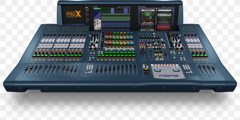 Digital Mixing Console Midas Consoles Audio Mixers Midas XL8, PNG, 2000x1004px, Digital Mixing Console, Audio, Audio Equipment, Audio Mixers, Behringer Download Free