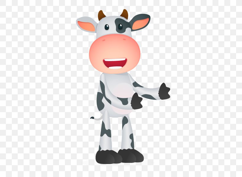 Holstein Friesian Cattle Cartoon Clip Art, PNG, 600x600px, Holstein Friesian Cattle, Animal Figure, Caricature, Cartoon, Cattle Download Free