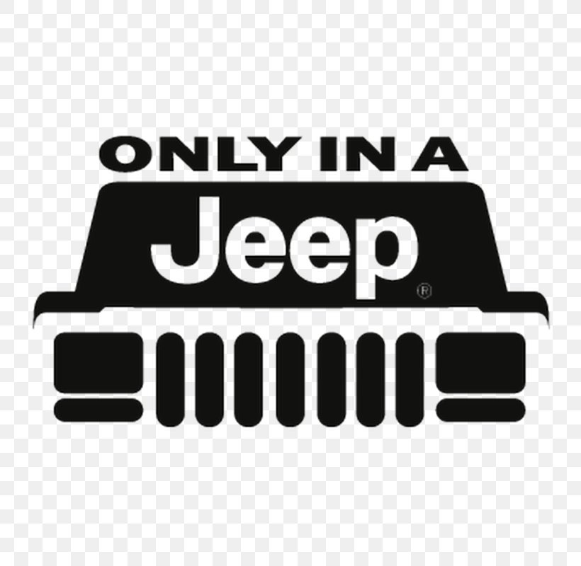 Jeep Cherokee (XJ) Jeep Wrangler Jeep CJ Jeep Wagoneer, PNG, 800x800px, Jeep Cherokee Xj, Black And White, Brand, Jeep, Jeep Cherokee Download Free