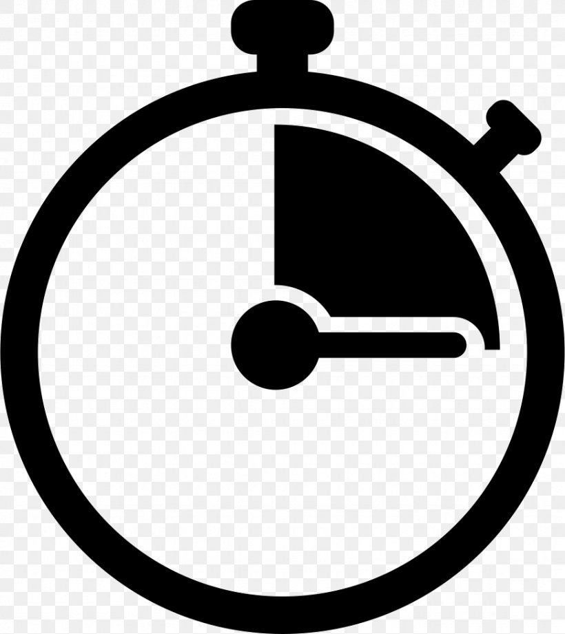 Stopwatch, PNG, 872x980px, Stopwatch, Area, Black And White, Chronometer Watch, Symbol Download Free