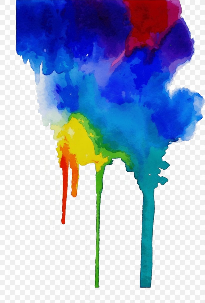 Watercolor Paint Electric Blue Paint, PNG, 854x1262px, Watercolor, Electric Blue, Paint, Watercolor Paint, Wet Ink Download Free