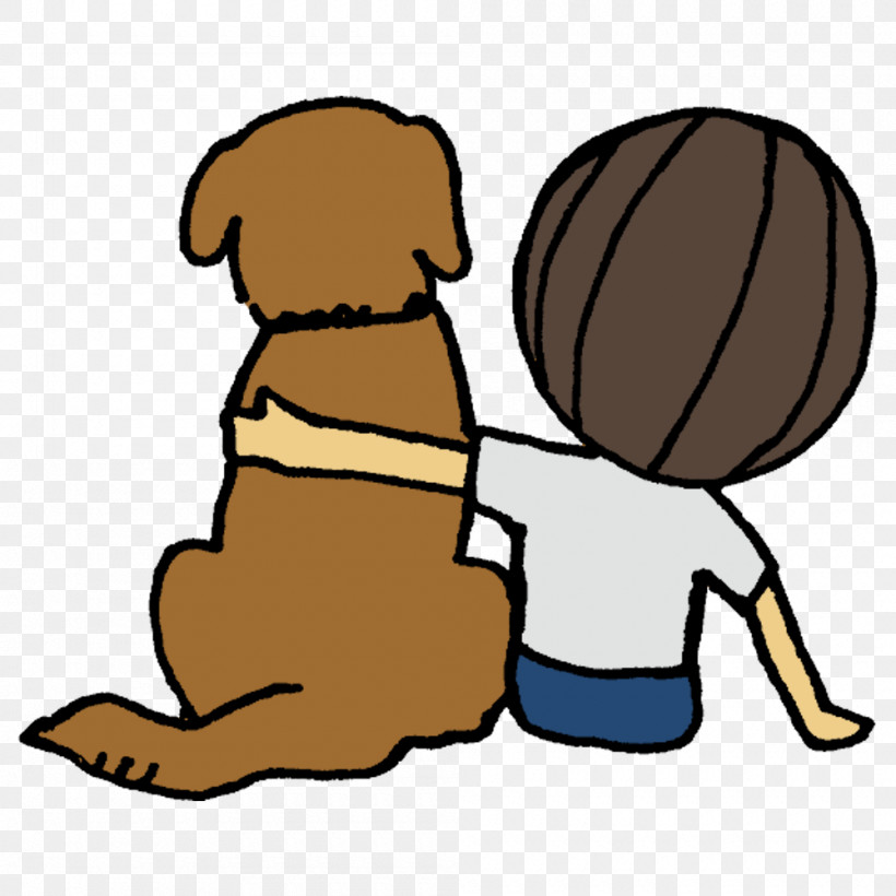 Puppy Dog Cartoon Snout Line, PNG, 1000x1000px, Puppy, Area, Behavior, Cartoon, Dog Download Free