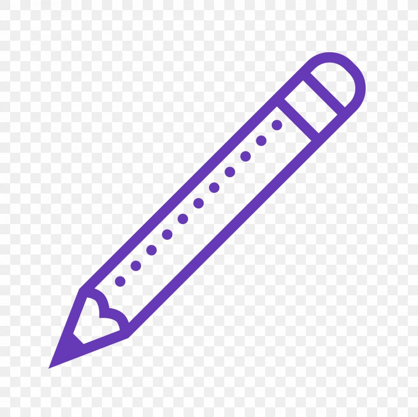 Icon Design Pencil, PNG, 1600x1600px, Icon Design, Drawing, Line Art, Pencil, Purple Download Free