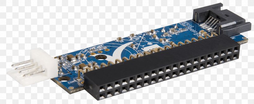 Microcontroller Electrical Connector Parallel ATA Serial ATA Adapter, PNG, 2500x1024px, Microcontroller, Adapter, Circuit Component, Computer Data Storage, Controller Download Free