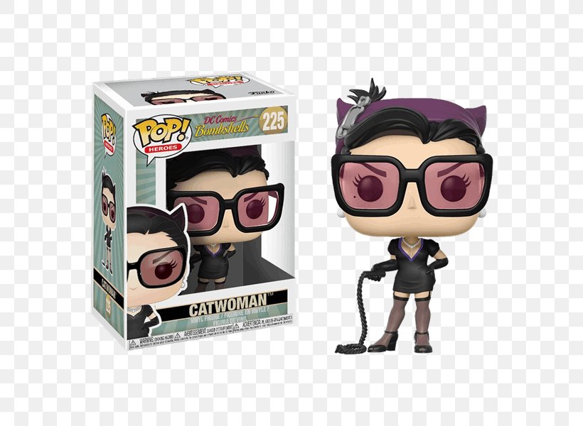 Catwoman Funko DC Comics Bombshells Hawkgirl Batwoman, PNG, 600x600px, Catwoman, Action Toy Figures, Batwoman, Collectable, Comics Download Free