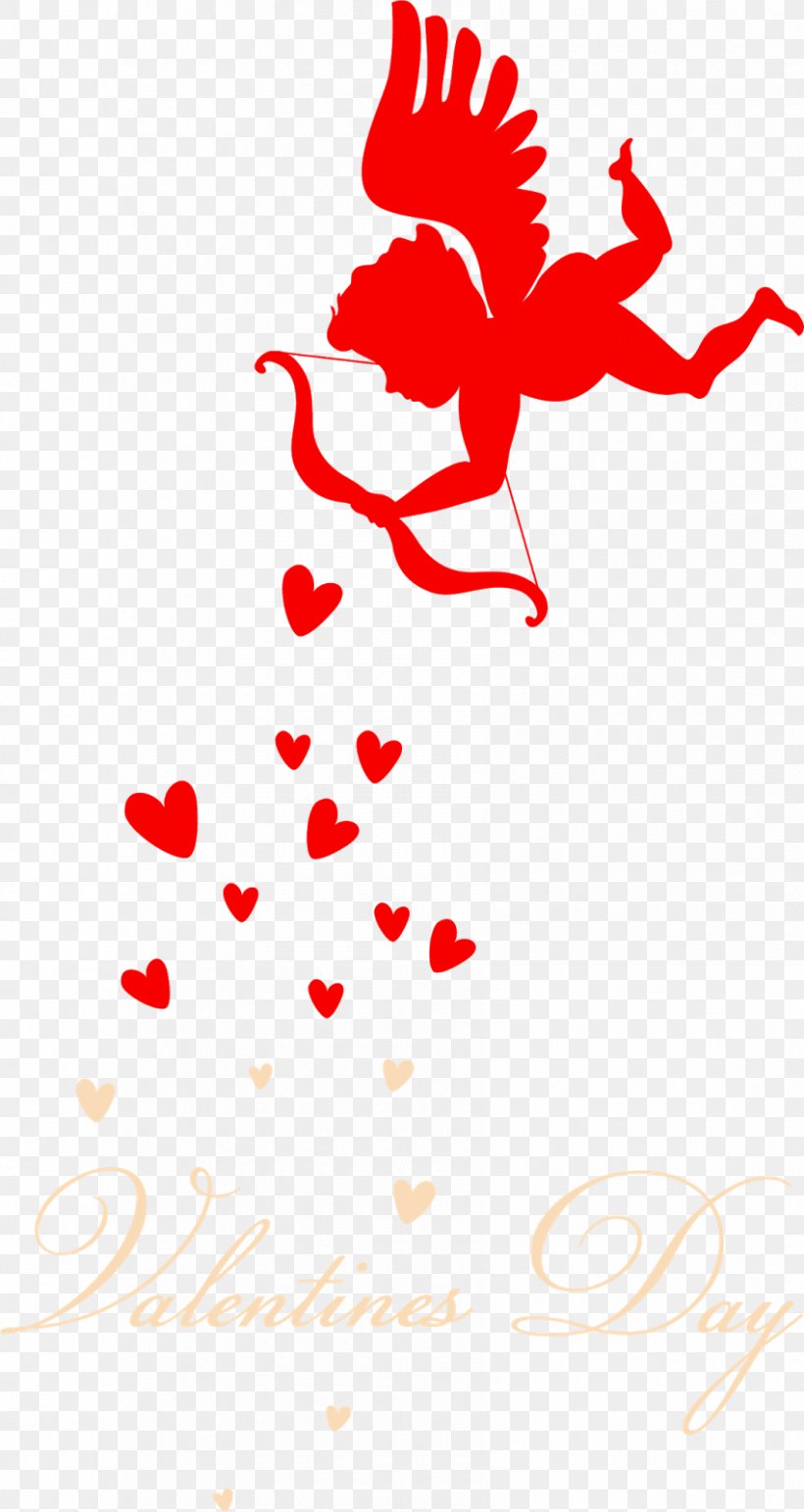Love Cupid Heart Clip Art, PNG, 850x1600px, Watercolor, Cartoon, Flower, Frame, Heart Download Free