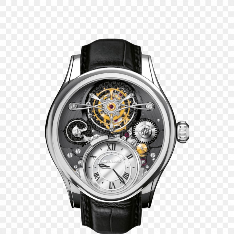 Villeret Montblanc Pocket Watch Tourbillon, PNG, 1000x1000px, Villeret, Baume Et Mercier, Brand, Chronograph, Hanhart Download Free