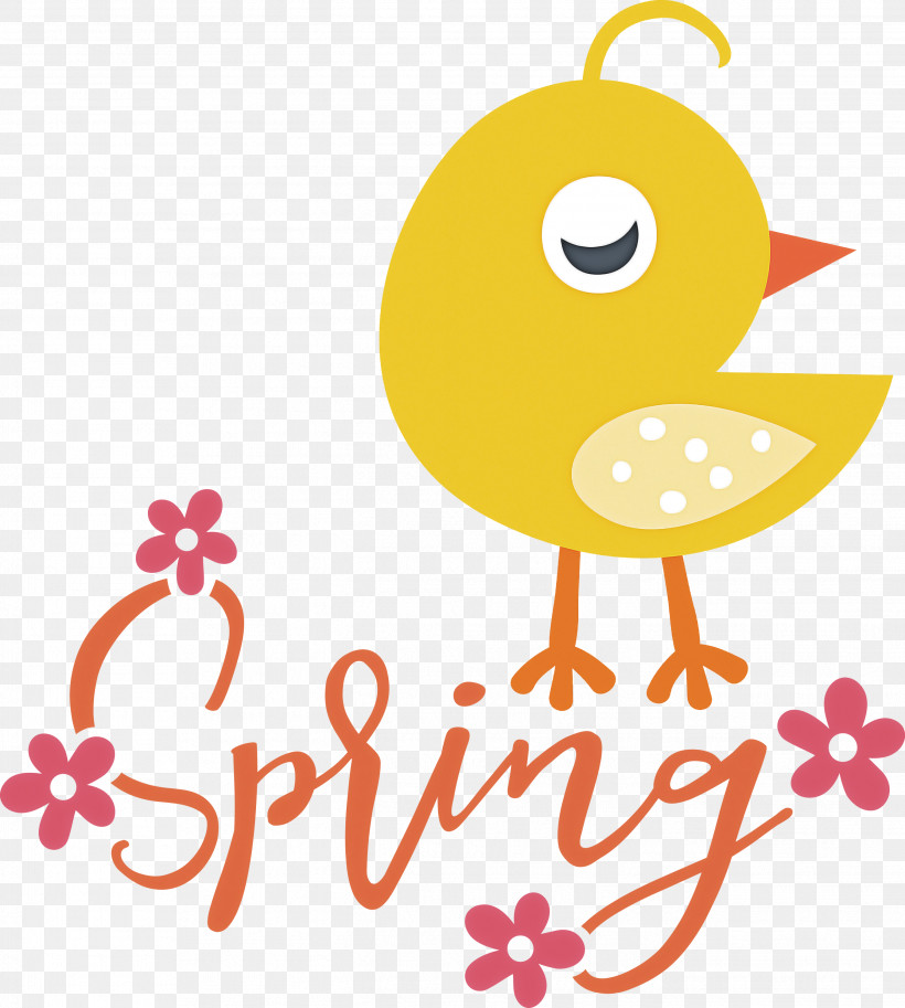 Spring Bird, PNG, 2693x3000px, Spring, Bird, Cartoon, Comics, Drawing Download Free