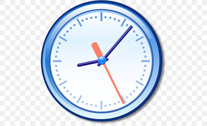 Alarm Clocks Clip Art, PNG, 500x500px, Alarm Clocks, Area, Blue, Clock, Digital Clock Download Free