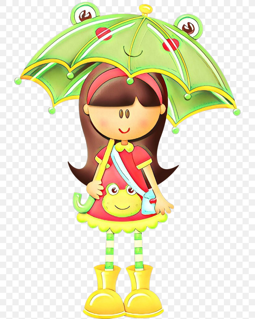Cartoon Umbrella Doll, PNG, 727x1024px, Cartoon, Doll, Umbrella Download Free