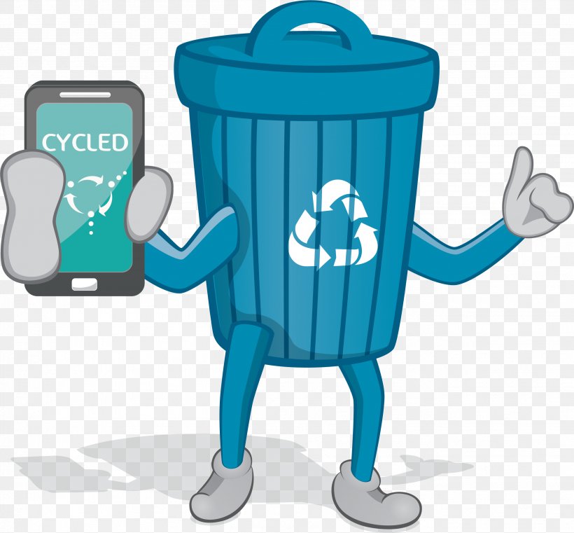 Rubbish Bins & Waste Paper Baskets Recycling Bin Clip Art, PNG, 2622x2435px, Rubbish Bins Waste Paper Baskets, Mobile Phones, Recycling, Recycling Bin, Technology Download Free
