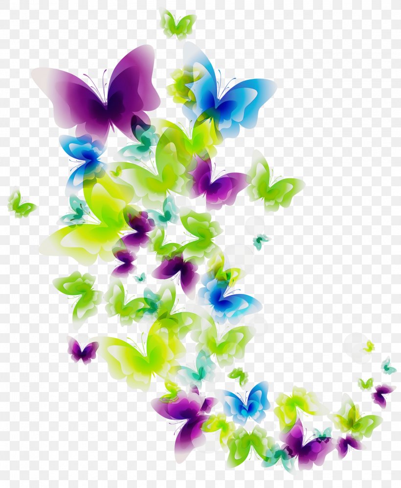 Violet Purple Flower Plant Clip Art, PNG, 2468x3000px, Watercolor, Bellflower, Dendrobium, Flower, Paint Download Free