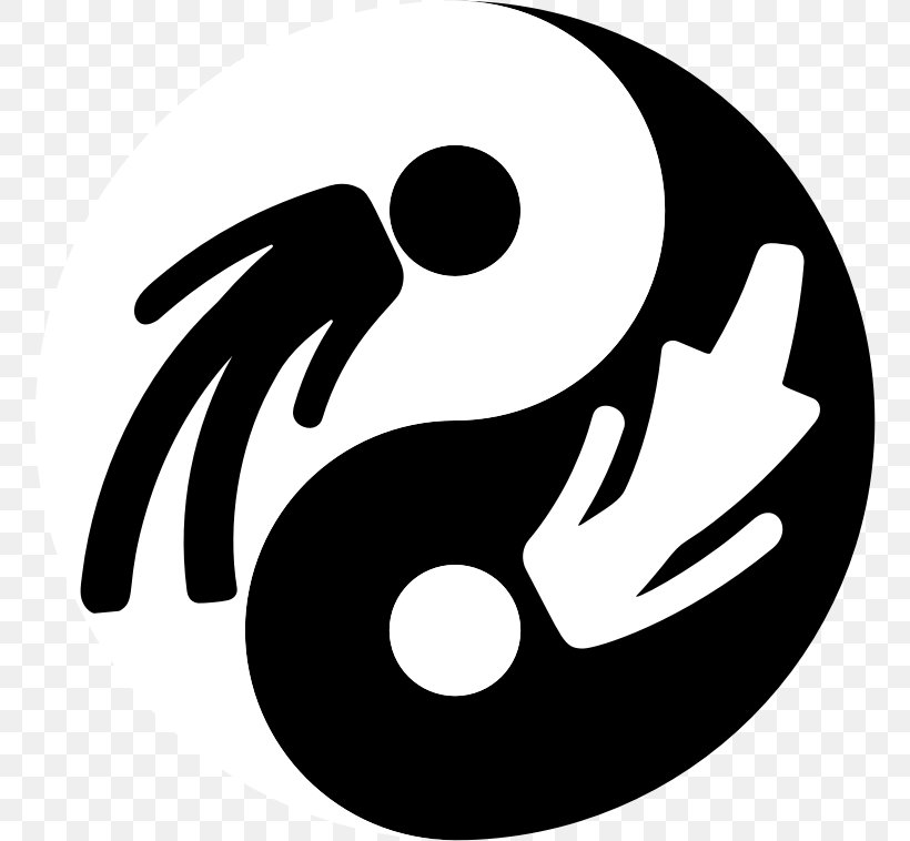 Yin And Yang Gender Symbol Female, PNG, 758x758px, Yin And Yang, Black And White, Female, Gender Symbol, Logo Download Free