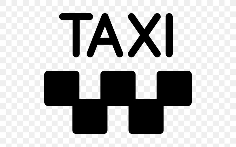 Taxi Royalty-free Clip Art, PNG, 512x512px, Taxi, Area, Black, Black And White, Brand Download Free