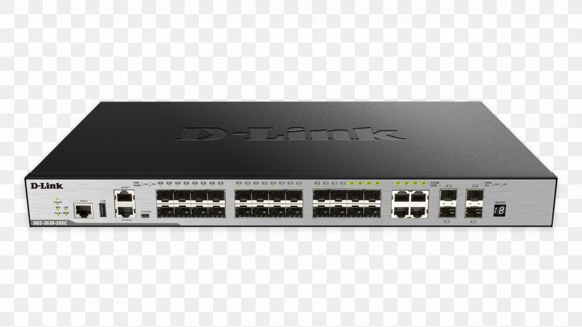 D-Link, PNG, 1664x936px, 10 Gigabit Ethernet, Network Switch, Audio Receiver, Dlink, Electronic Device Download Free