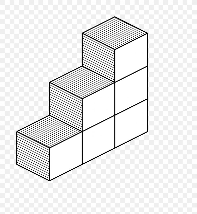 Drawing Cube Clip Art, PNG, 2217x2400px, Drawing, Area, Black And White, Cube, Isometric Projection Download Free