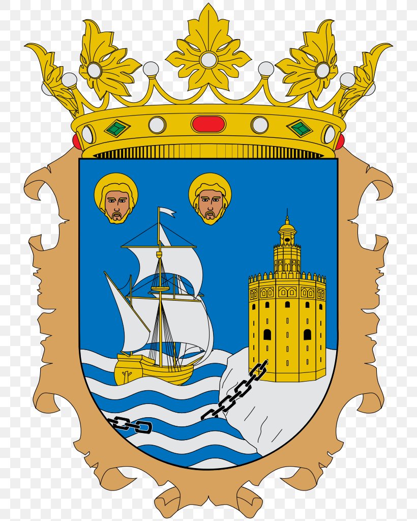 Escudo De Santander Torre Del Oro Siege Of Seville Escutcheon, PNG, 732x1024px, Santander, Area, Artwork, Cantabria, Coat Of Arms Download Free