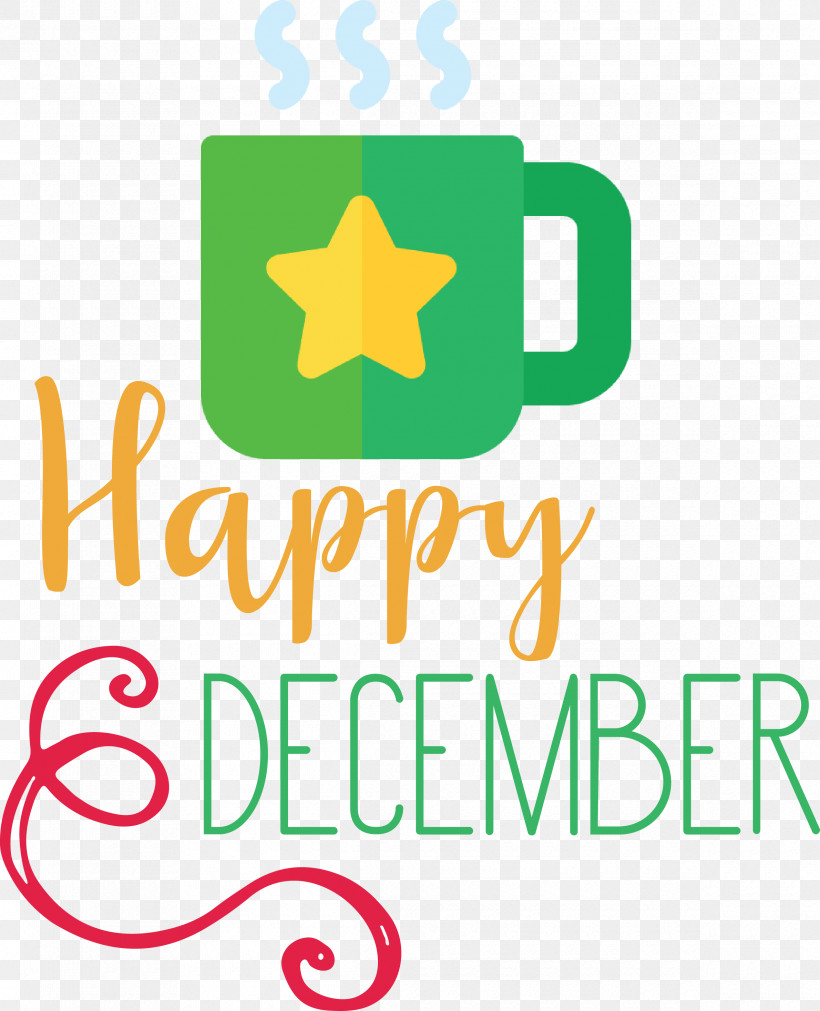 Happy December Winter, PNG, 2380x2935px, Happy December, Geometry, Green, Line, Logo Download Free