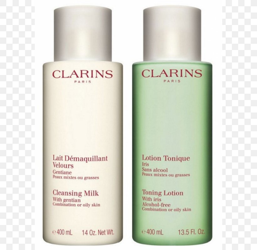 Lotion Cleanser Toner Clarins Anti-Pollution Cleansing Milk, PNG, 800x800px, Lotion, Clarins, Cleanser, Cosmetics, Cream Download Free