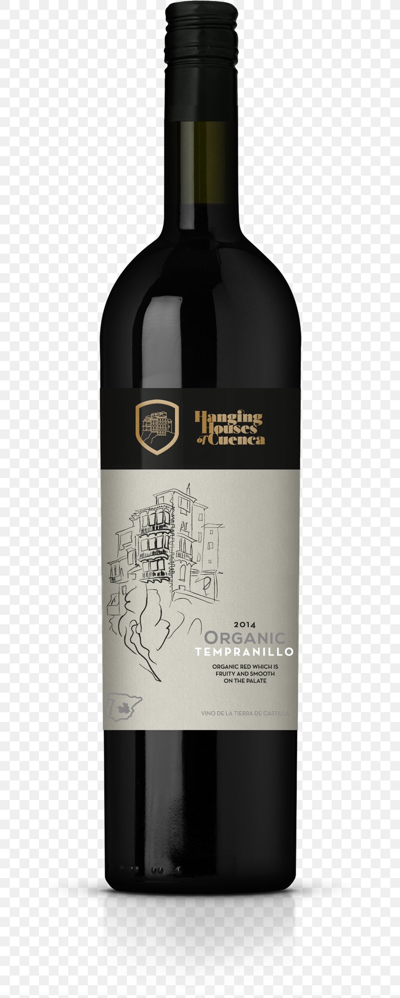 Red Wine Hanging Houses Of Cuenca Tempranillo Cabernet Sauvignon, PNG, 647x2046px, Wine, Alcoholic Beverage, Bottle, Cabernet Sauvignon, Cuenca Download Free