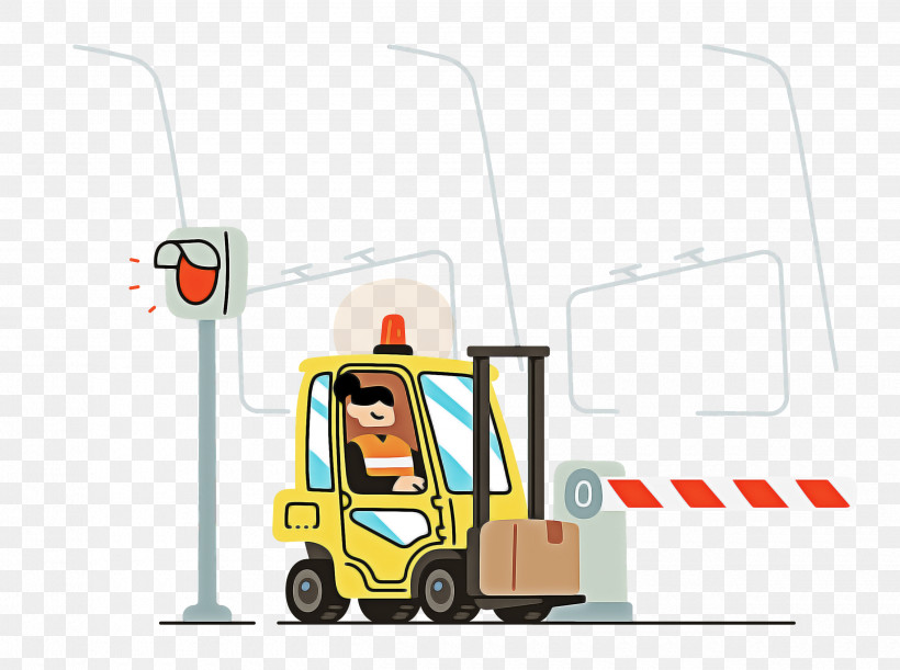 Road Works, PNG, 2500x1863px, Cartoon, Dinosaur, Jurassic World, Meter, Transport Download Free