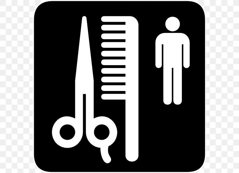 Barbershop Hairstyle Sam Barber Shop Shaving, PNG, 594x595px, Barber, Alamo Barber Shop, Barbershop, Black And White, Brand Download Free