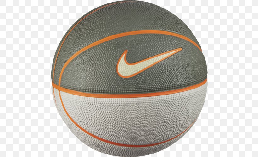 Basketball Nike Swoosh Team Sport, PNG, 500x500px, Ball, Basketball, Natural Rubber, Nike, Orange Download Free