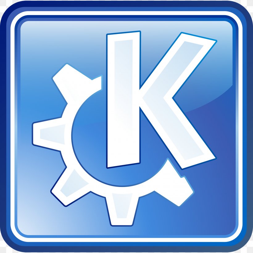 KDE Desktop Environment GNOME Xfce Konqueror, PNG, 3000x3000px, Kde, Area, Blue, Brand, Computer Icon Download Free