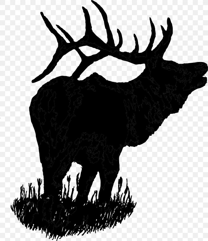 Reindeer Moose Elk Antler, PNG, 1178x1368px, Deer, Animal, Antler, Black And White, Elk Download Free