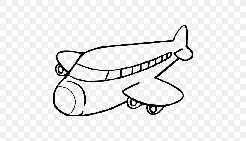 Airplane Drawing Painting Coloring Book, PNG, 600x470px, Airplane, Area, Art, Black And White, Coloring Book Download Free