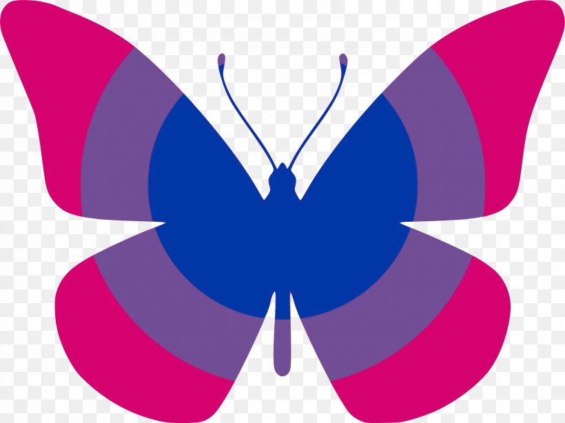 Butterfly Clip Art, PNG, 2400x1798px, Butterfly, Animal, Arthropod, Bisexual Pride Flag, Brush Footed Butterfly Download Free