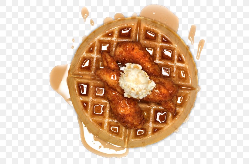 Chicken And Waffles Buffalo Wing Chicken Fingers, PNG, 554x539px, Chicken And Waffles, American Food, Belgian Waffle, Breakfast, Buffalo Wing Download Free