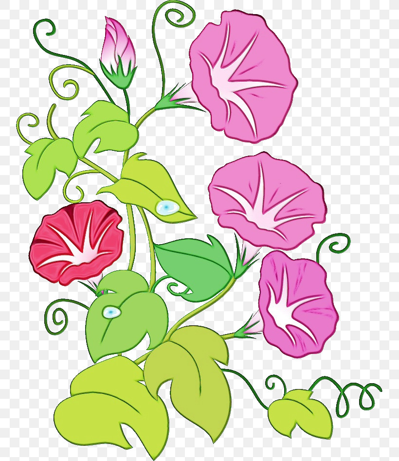 Floral Design, PNG, 753x948px, Morning Glory, Cut Flowers, Floral Design, Flower, Herbaceous Plant Download Free