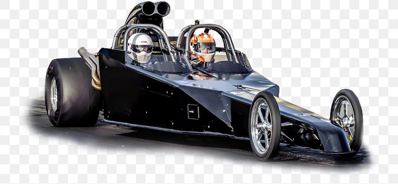 Formula One Car Drag Racing Sports Prototype Formula Racing, PNG, 845x393px, Formula One Car, Auto Racing, Automotive Design, Automotive Exterior, Automotive Tire Download Free