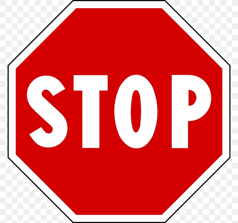Stop Sign Traffic Sign Clip Art, PNG, 768x768px, Stop Sign, Area, Bildtafel Der Stoppschilder, Brand, Logo Download Free