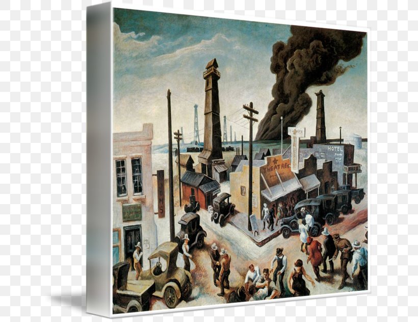 Borger Painting Boomtown Canvas Print Oil Boom, PNG, 650x631px, Borger, Art, Artist, Boomtown, Canvas Print Download Free