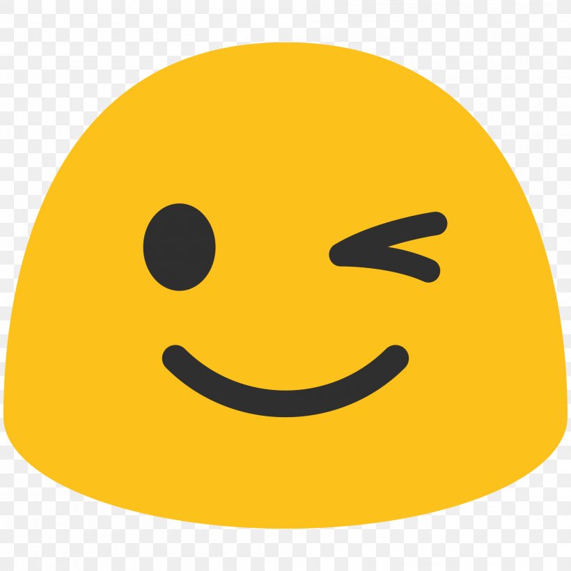 Emoji Wink Emoticon IPhone Android, PNG, 2000x2000px, Emoji, Android, Author, Emojipedia, Emoticon Download Free