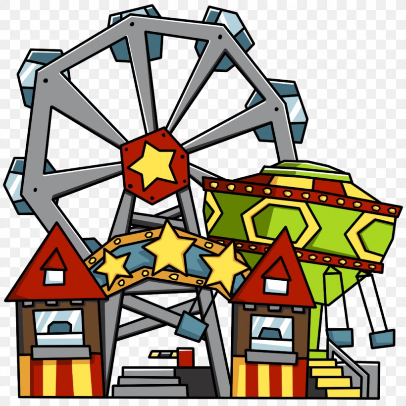 Eurosat Scribblenauts Amusement Park, PNG, 1024x1024px, Eurosat, Amusement Park, Art, Carousel, Cartoon Download Free
