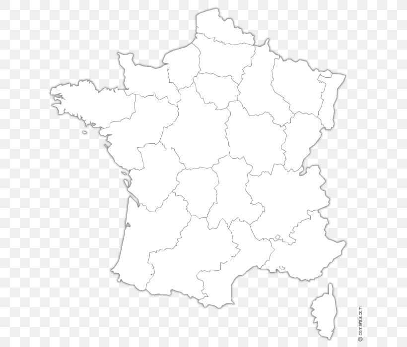 France Line Art White Point, PNG, 650x700px, France, Area, Black And White, Line Art, Map Download Free