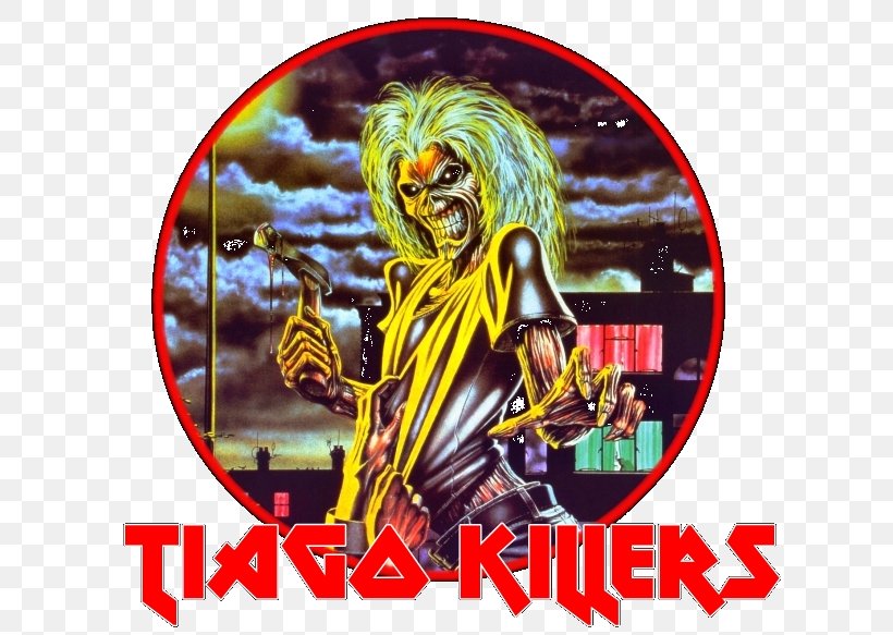 Iron Maiden Killers Eddie Heavy Metal Somewhere In Time, PNG, 677x583px, Iron Maiden, Album, Album Cover, Eddie, Fear Of The Dark Download Free