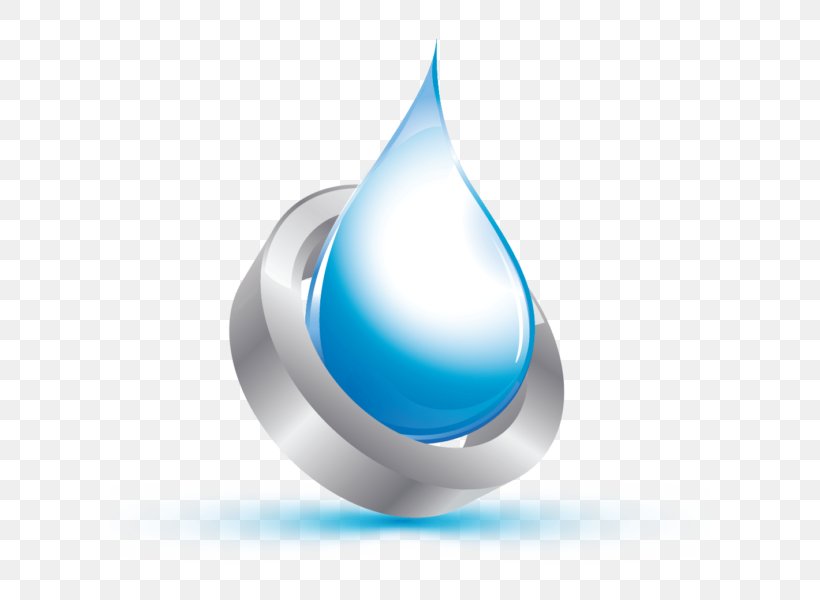 Logo Tap Water, PNG, 600x600px, Logo, Azure, Drop, Floral Design, Icon Design Download Free