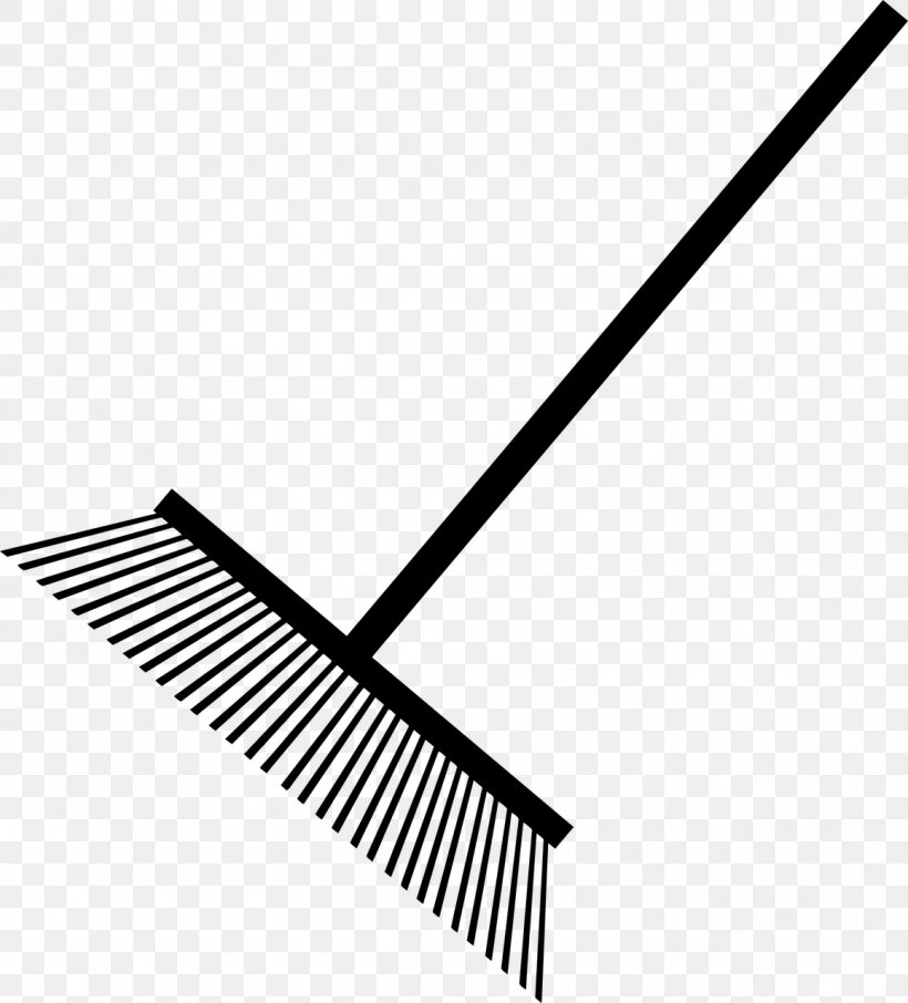 Rake Garden Clip Art, PNG, 1158x1280px, Rake, Black And White, Broom, Garden, Garden Tool Download Free