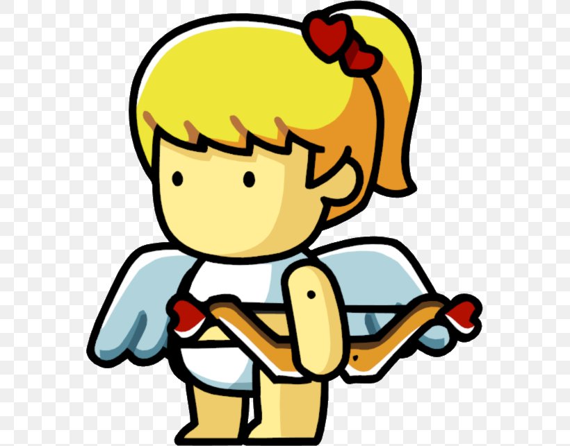 Scribblenauts Unlimited Cupid's Bow Scribblenauts Remix, PNG, 571x643px, Scribblenauts, Area, Artwork, Bow And Arrow, Cupid Download Free