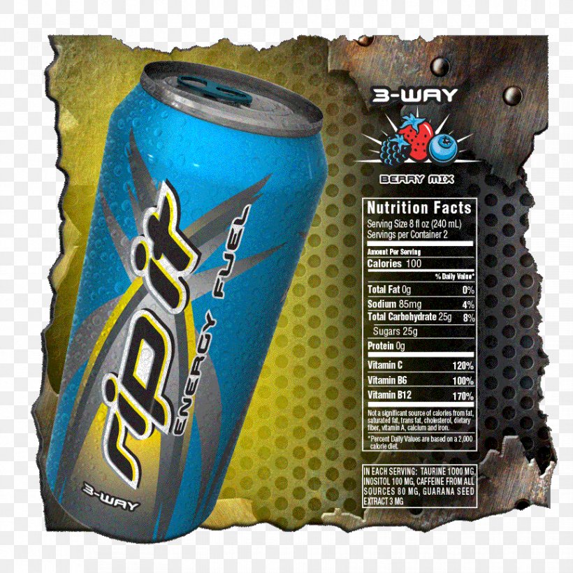 Sports & Energy Drinks Rip It Energy Shot Nutrition Facts Label, PNG, 864x864px, Energy Drink, Brand, Drink, Energy Shot, Flavor Download Free