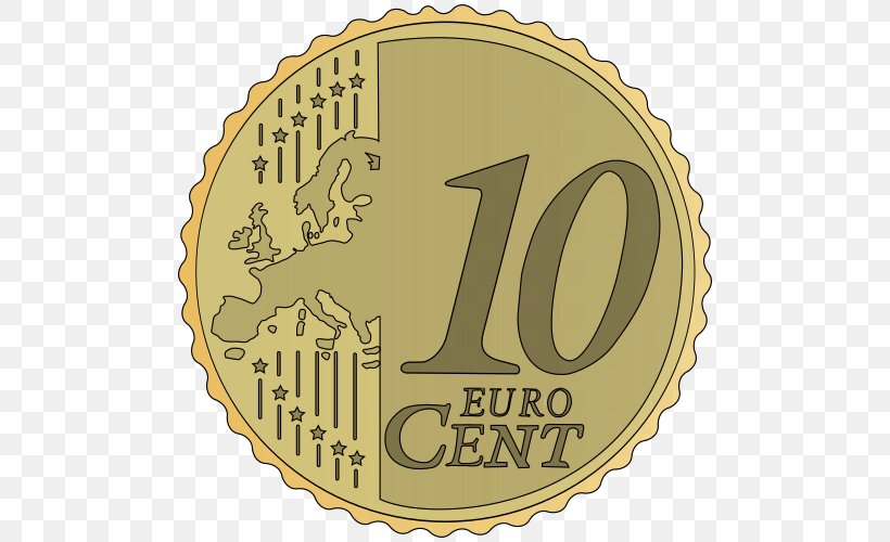 20 Cent Euro Coin 1 Cent Euro Coin 50 Cent Euro Coin 10 Euro Cent Coin, PNG, 500x500px, 1 Cent Euro Coin, 1 Euro Coin, 2 Euro Cent Coin, 2 Euro Coin, 5 Cent Euro Coin Download Free