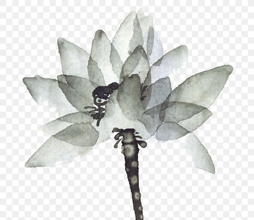 Ink Wash Painting Designer, PNG, 697x709px, Ink Wash Painting, Color, Cut Flowers, Designer, Flower Download Free